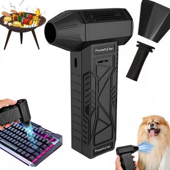 Dmuchawa elektryczna turbo jet fan do rozpalania grila suszarka Agog D5